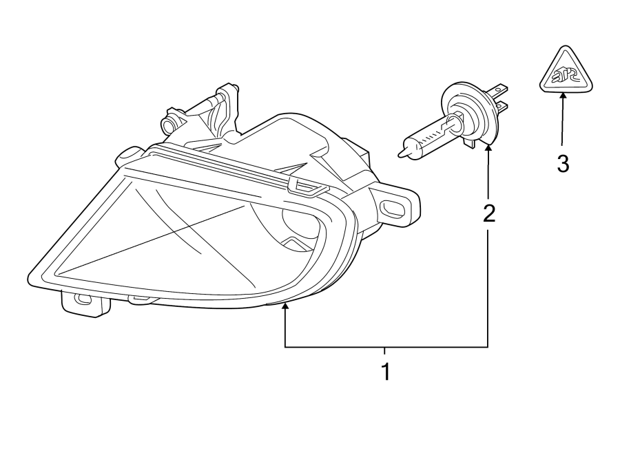 Front lamps. Fog lamps.