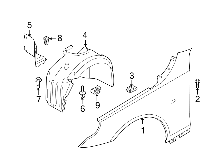 FENDER & COMPONENTS.