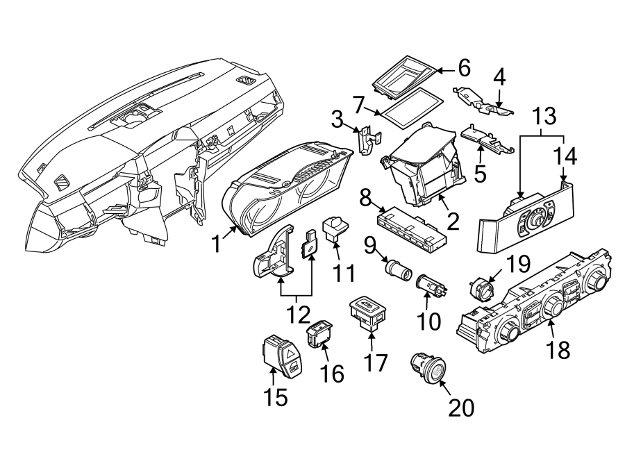 11INSTRUMENT PANEL. CLUSTER & SWITCHES.https://images.simplepart.com/images/parts/motor/fullsize/1912465.png