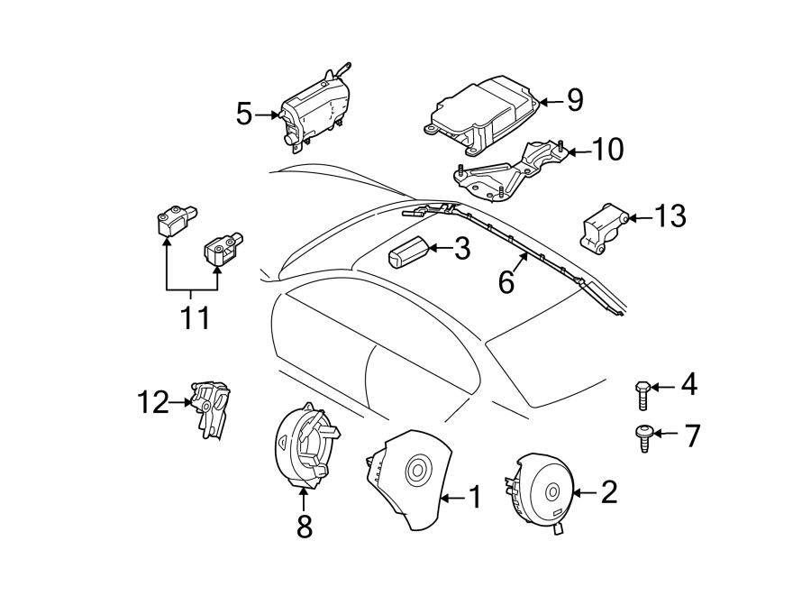 7RESTRAINT SYSTEMS. AIR BAG COMPONENTS.https://images.simplepart.com/images/parts/motor/fullsize/1912502.png