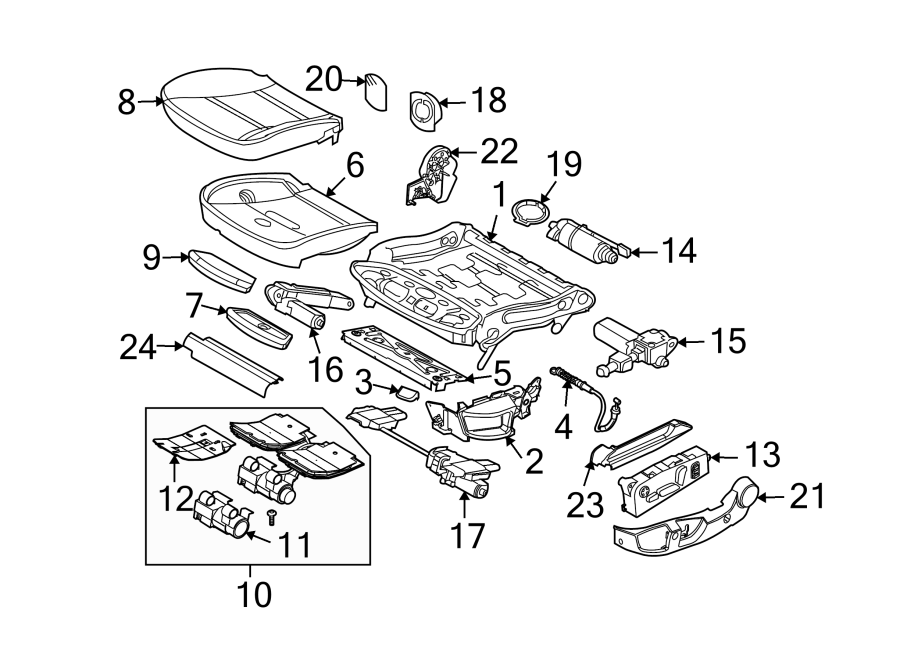 15SEATS & TRACKS. FRONT SEAT COMPONENTS.https://images.simplepart.com/images/parts/motor/fullsize/1912535.png