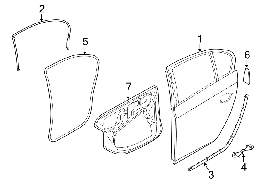 6Rear door. Door & components.https://images.simplepart.com/images/parts/motor/fullsize/1912650.png