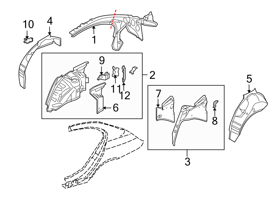 8Quarter panel. Inner structure.https://images.simplepart.com/images/parts/motor/fullsize/1912695.png