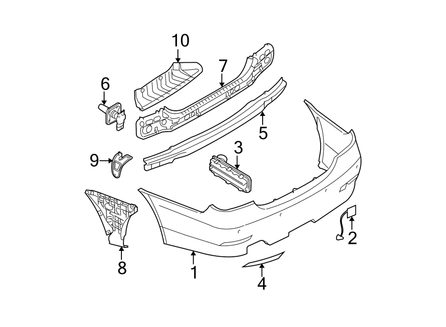 3REAR BUMPER. BUMPER & COMPONENTS.https://images.simplepart.com/images/parts/motor/fullsize/1912800.png