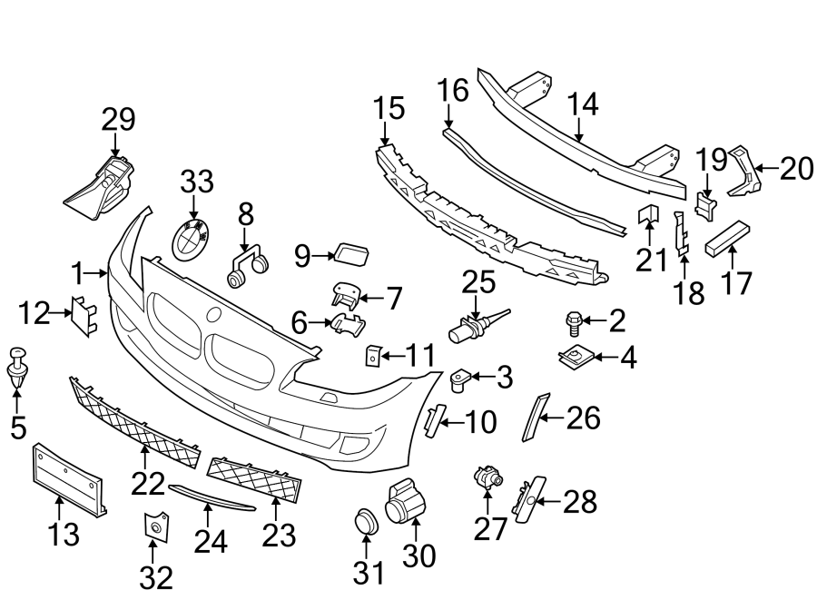 10Front bumper & grille. Front lamps. Bumper & components.https://images.simplepart.com/images/parts/motor/fullsize/1913005.png