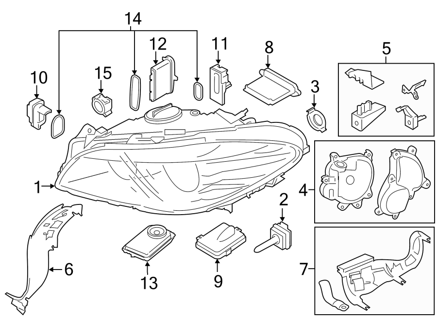 9Front lamps. Headlamp components.https://images.simplepart.com/images/parts/motor/fullsize/1913022.png