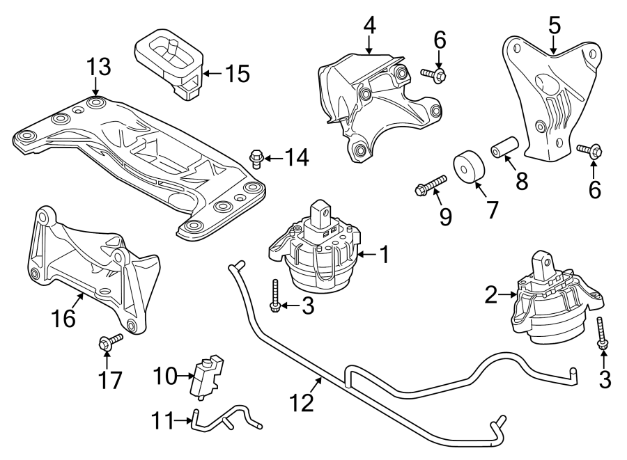 Engine & TRANS mounting.