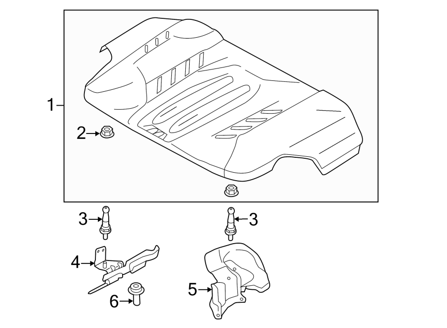 ENGINE APPEARANCE COVER.