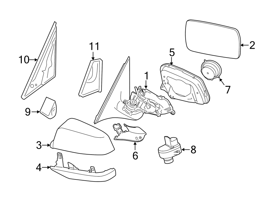 11Front door. Outside mirrors.https://images.simplepart.com/images/parts/motor/fullsize/1913655.png