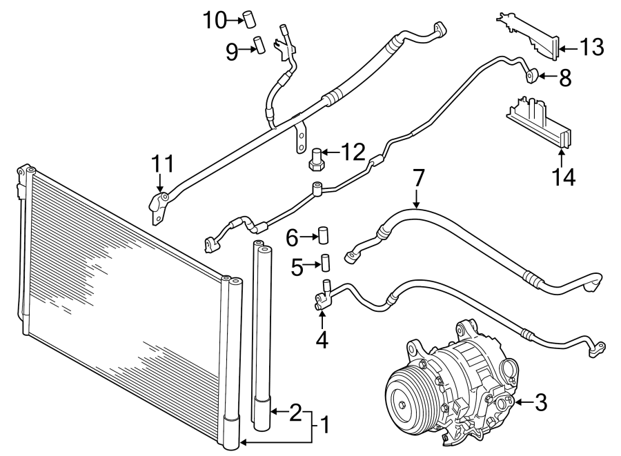 12Air conditioner & heater. Seats & tracks. Compressor & lines. Condenser.https://images.simplepart.com/images/parts/motor/fullsize/1913920.png