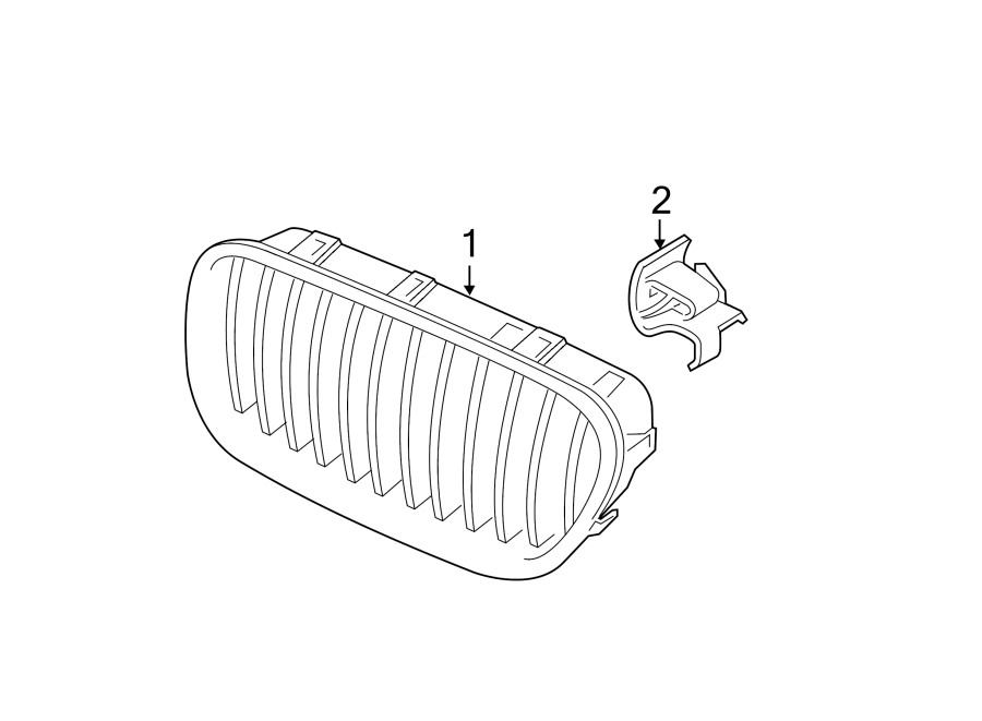 2FRONT BUMPER & GRILLE. GRILLE & COMPONENTS.https://images.simplepart.com/images/parts/motor/fullsize/1914010.png