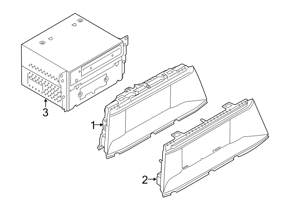 3Instrument panel. Navigation system components.https://images.simplepart.com/images/parts/motor/fullsize/1914240.png