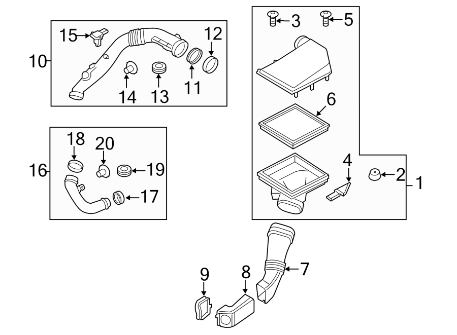 Air intake.