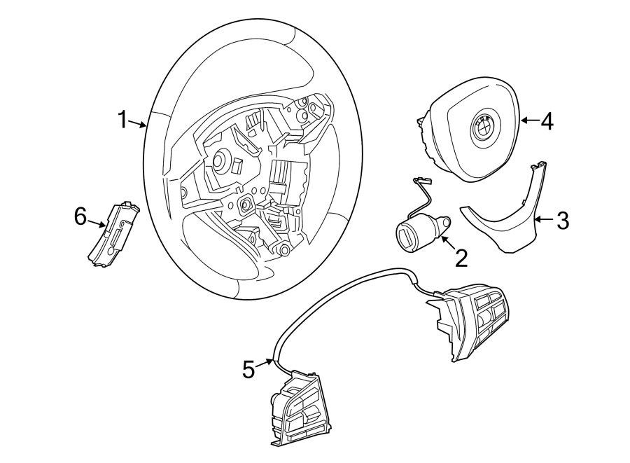 1STEERING WHEEL.https://images.simplepart.com/images/parts/motor/fullsize/1914486.png