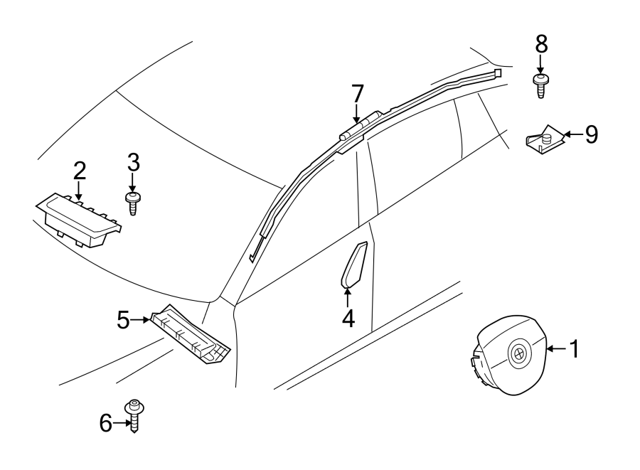 7RESTRAINT SYSTEMS. AIR BAG COMPONENTS.https://images.simplepart.com/images/parts/motor/fullsize/1914550.png