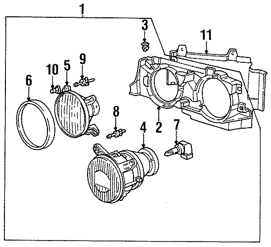 7FRONT LAMPS. HEADLAMP COMPONENTS.https://images.simplepart.com/images/parts/motor/fullsize/1915538.png