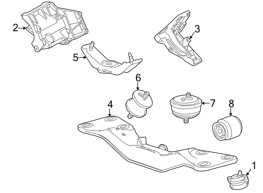 ENGINE & TRANS MOUNTING.