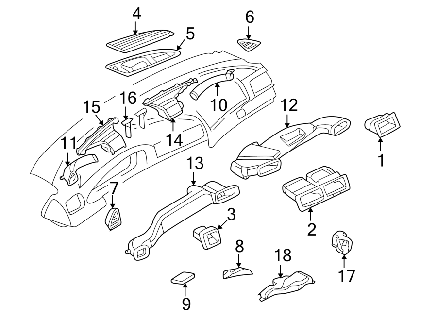 17INSTRUMENT PANEL. AIR DISTRIBUTION SYSTEM.https://images.simplepart.com/images/parts/motor/fullsize/1916703.png