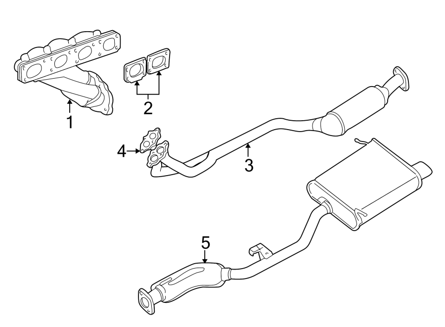 1EXHAUST SYSTEM. EXHAUST COMPONENTS.https://images.simplepart.com/images/parts/motor/fullsize/1917110.png