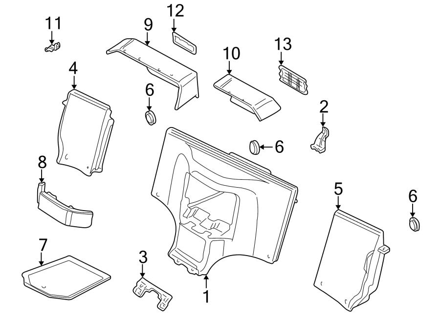 REAR CONSOLE.