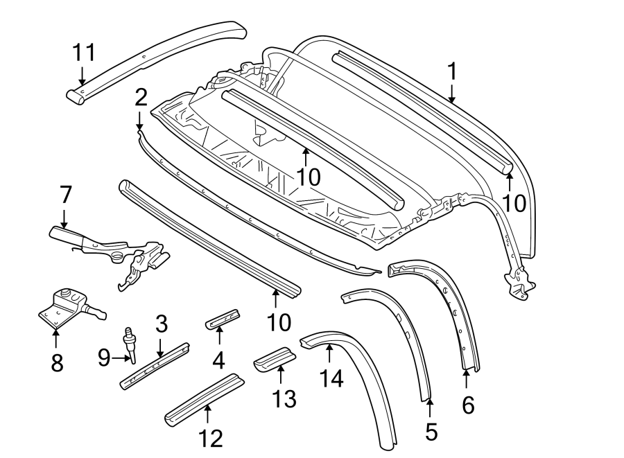 6CONVERTIBLE/SOFT top. Frame & components.https://images.simplepart.com/images/parts/motor/fullsize/1917265.png