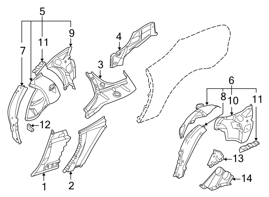 9QUARTER PANEL. INNER STRUCTURE.https://images.simplepart.com/images/parts/motor/fullsize/1917320.png