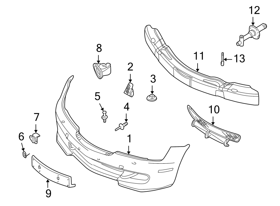 8FRONT BUMPER. BUMPER & COMPONENTS.https://images.simplepart.com/images/parts/motor/fullsize/1917400.png