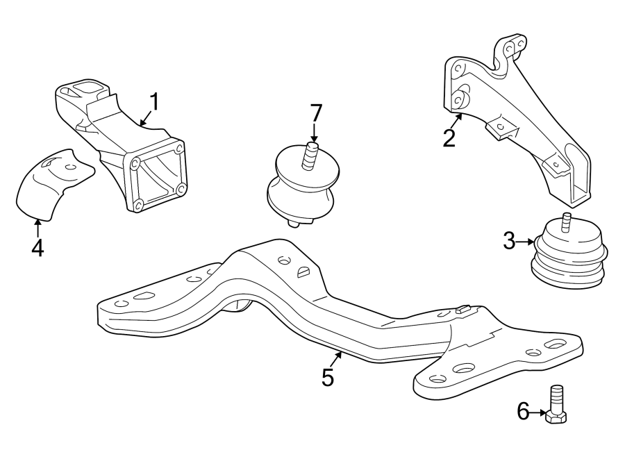 ENGINE & TRANS MOUNTING.