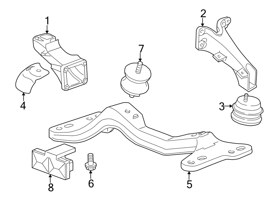 ENGINE & TRANS MOUNTING.