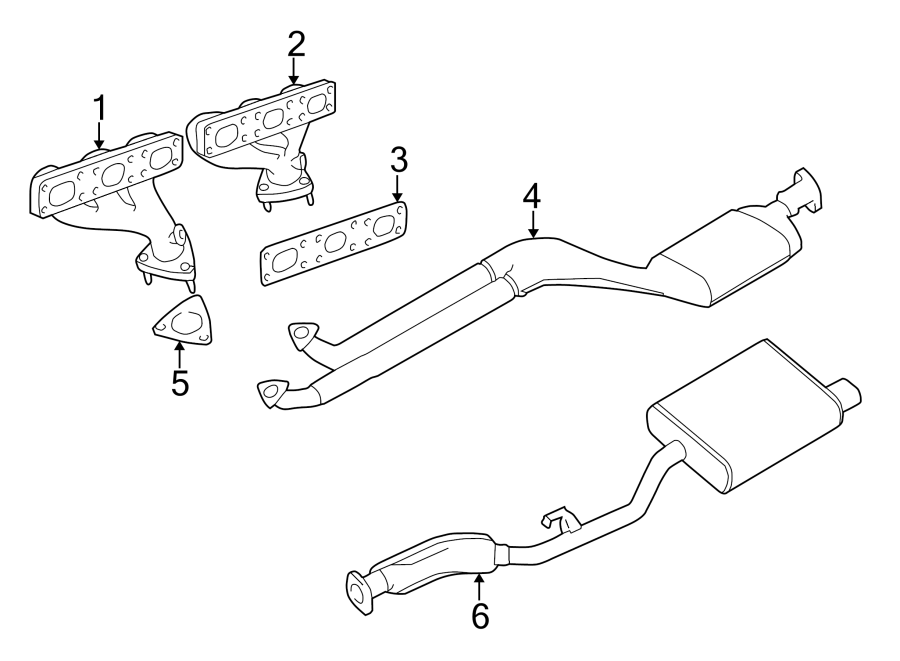 3Exhaust system. Exhaust components.https://images.simplepart.com/images/parts/motor/fullsize/1917910.png