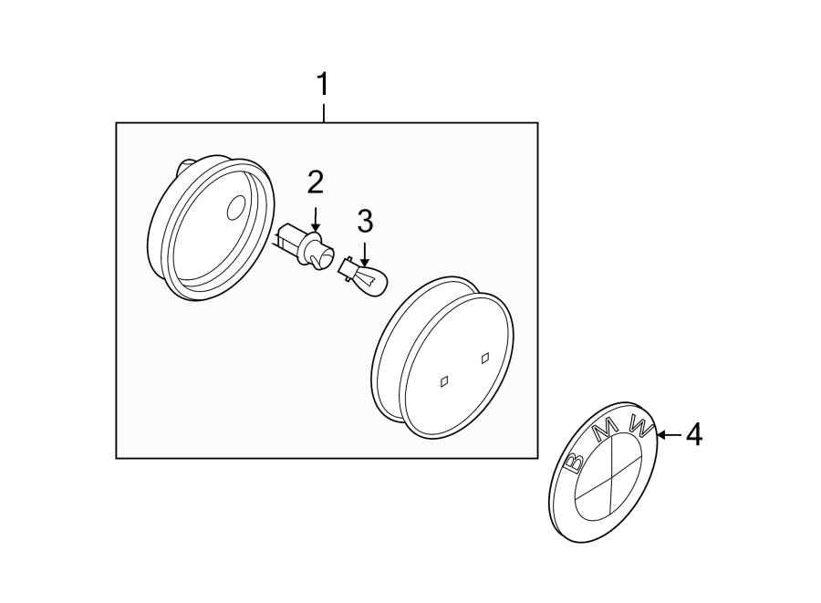 FRONT LAMPS. SIDE REPEATER LAMPS.