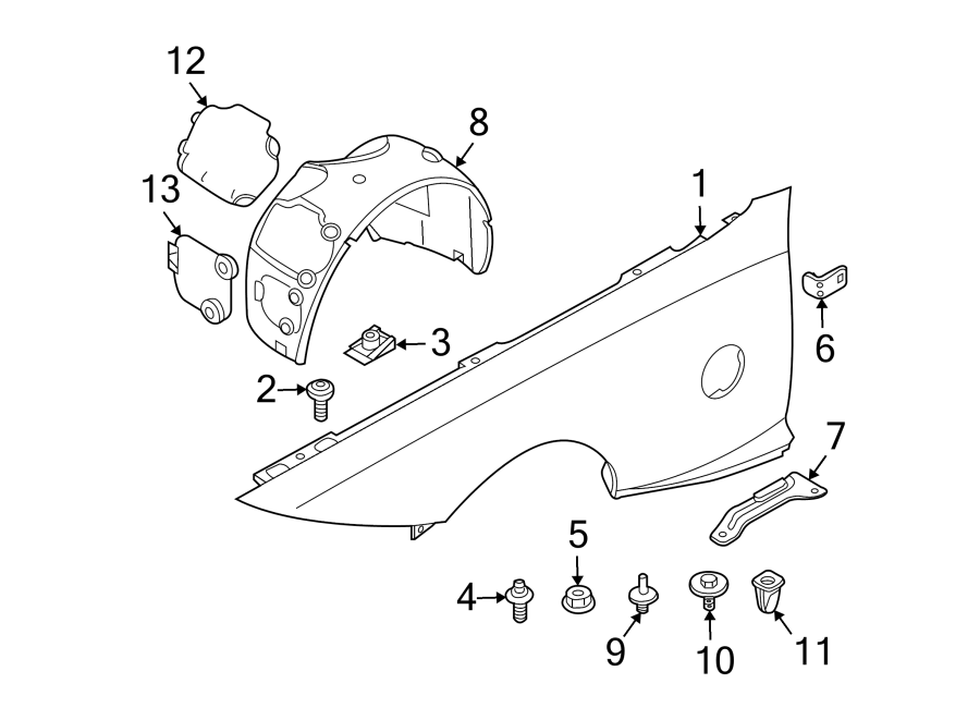 10FENDER & COMPONENTS.https://images.simplepart.com/images/parts/motor/fullsize/1918110.png