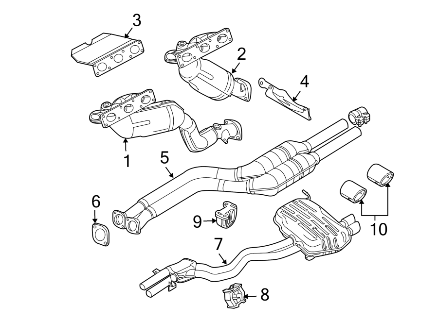 1EXHAUST SYSTEM. EXHAUST COMPONENTS.https://images.simplepart.com/images/parts/motor/fullsize/1918250.png