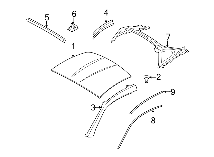 2EXTERIOR TRIM. ROOF & COMPONENTS.https://images.simplepart.com/images/parts/motor/fullsize/1918407.png