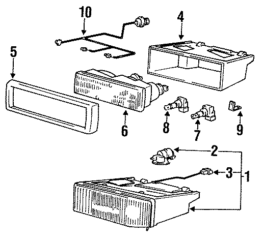 8FRONT LAMPS. HEADLAMP COMPONENTS.https://images.simplepart.com/images/parts/motor/fullsize/1919100.png