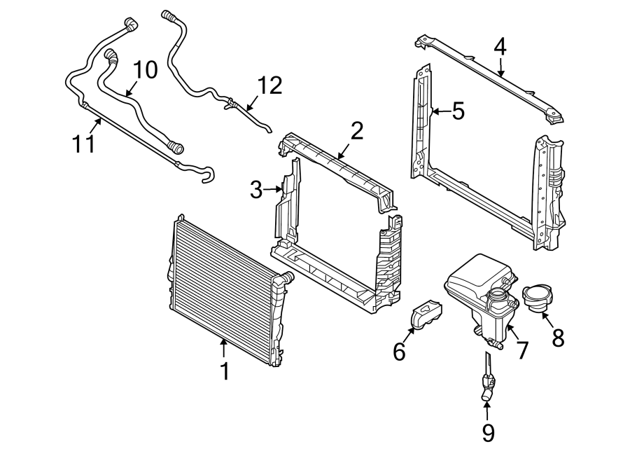 RADIATOR & COMPONENTS.