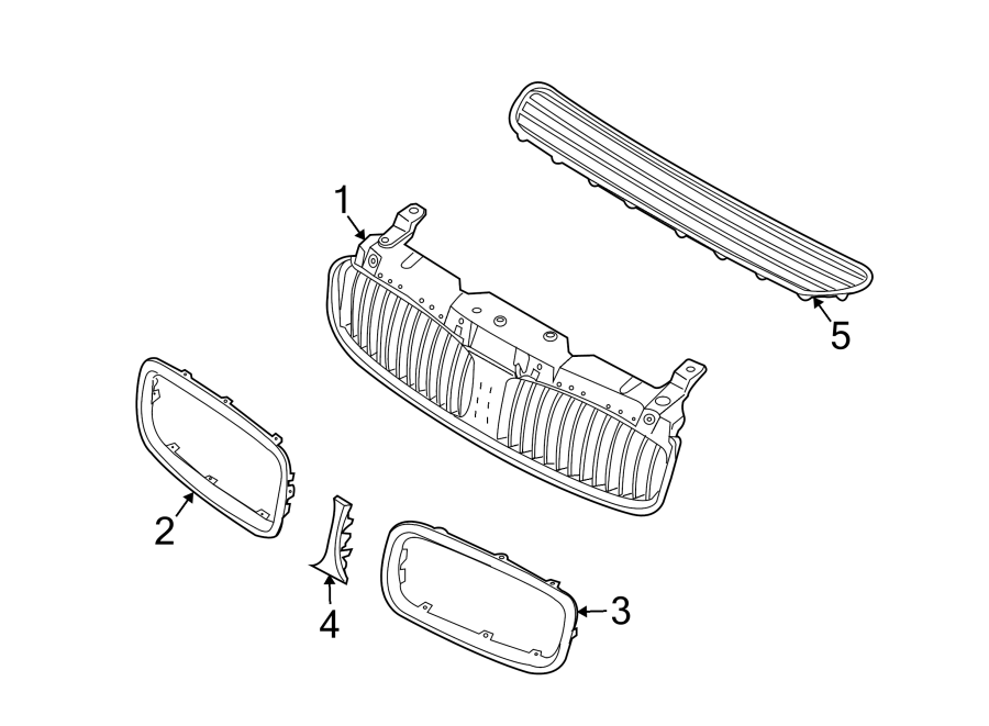 3HOOD & GRILLE. GRILLE & COMPONENTS.https://images.simplepart.com/images/parts/motor/fullsize/1920105.png