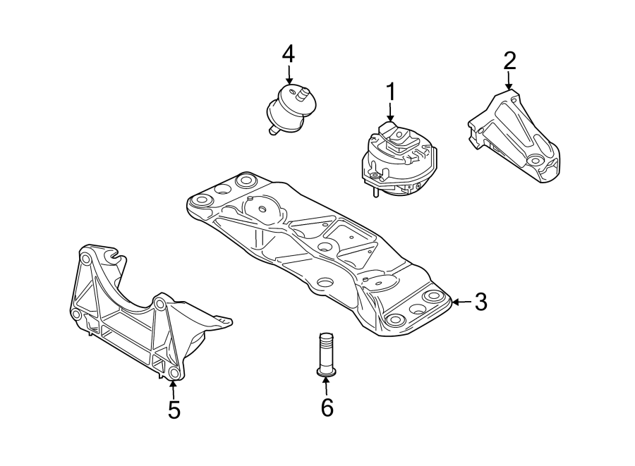 ENGINE & TRANS MOUNTING.