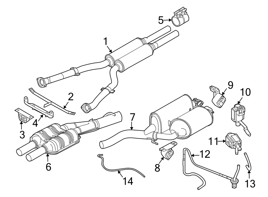 1EXHAUST SYSTEM. EXHAUST COMPONENTS.https://images.simplepart.com/images/parts/motor/fullsize/1920217.png