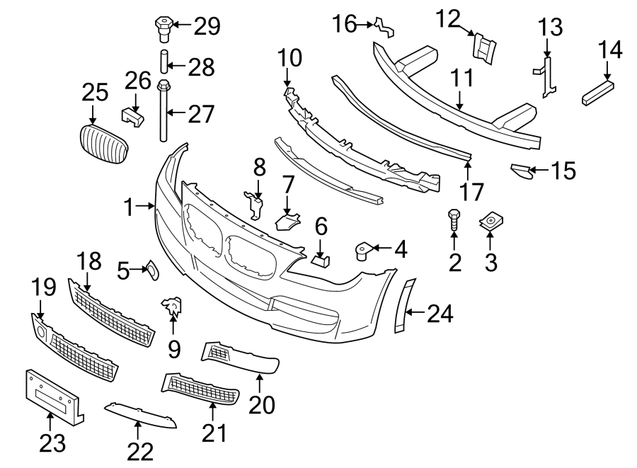 28FRONT BUMPER. BUMPER & COMPONENTS.https://images.simplepart.com/images/parts/motor/fullsize/1921007.png