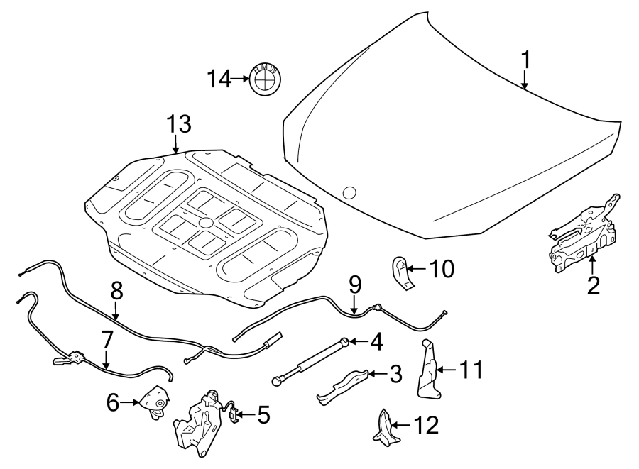 1Hood & components.https://images.simplepart.com/images/parts/motor/fullsize/1921115.png