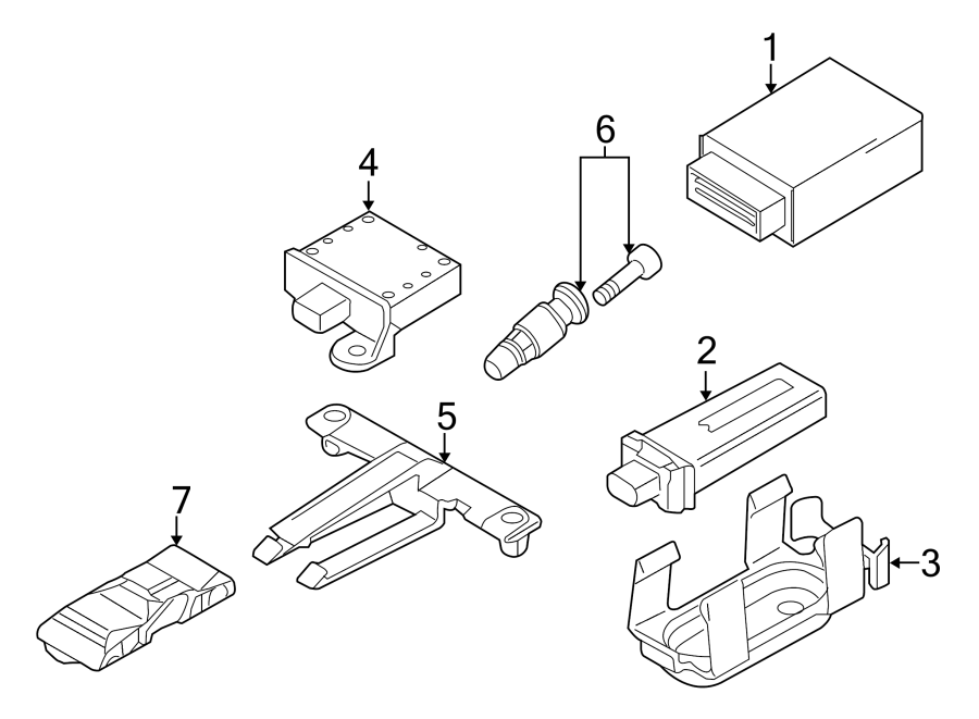 4TIRE PRESSURE MONITOR COMPONENTS.https://images.simplepart.com/images/parts/motor/fullsize/1921200.png