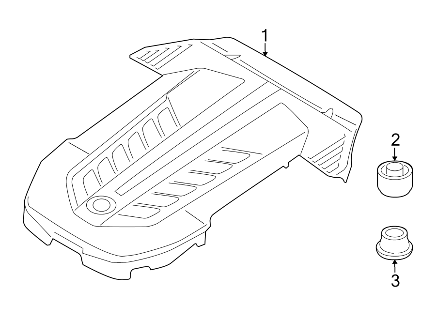 ENGINE APPEARANCE COVER.