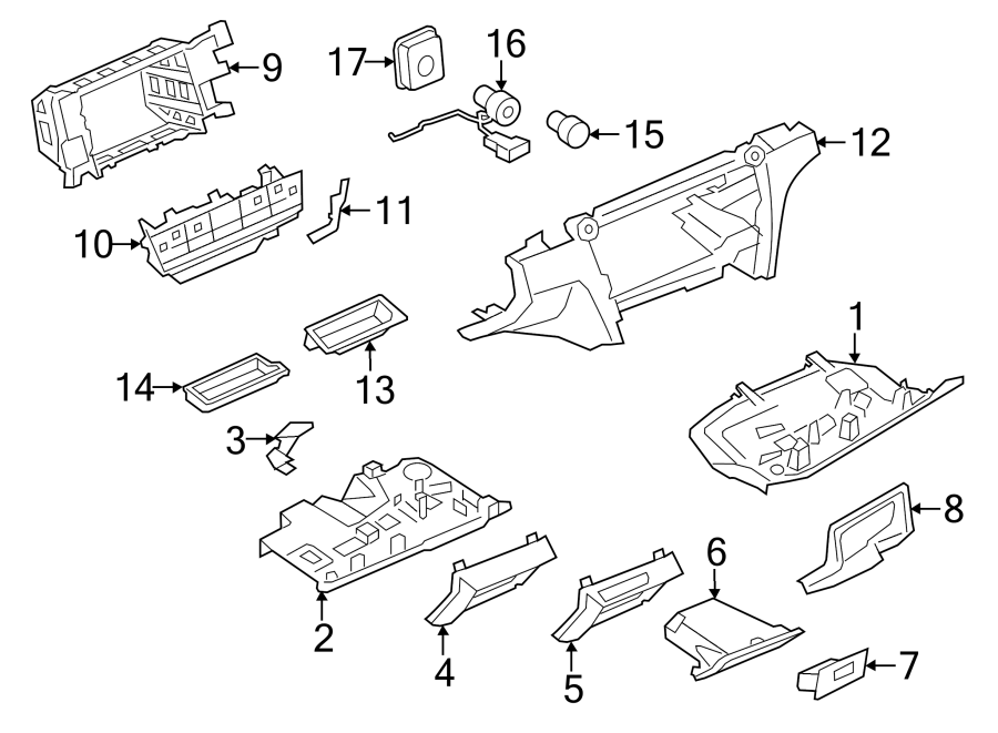 13Instrument panel components.https://images.simplepart.com/images/parts/motor/fullsize/1921345.png