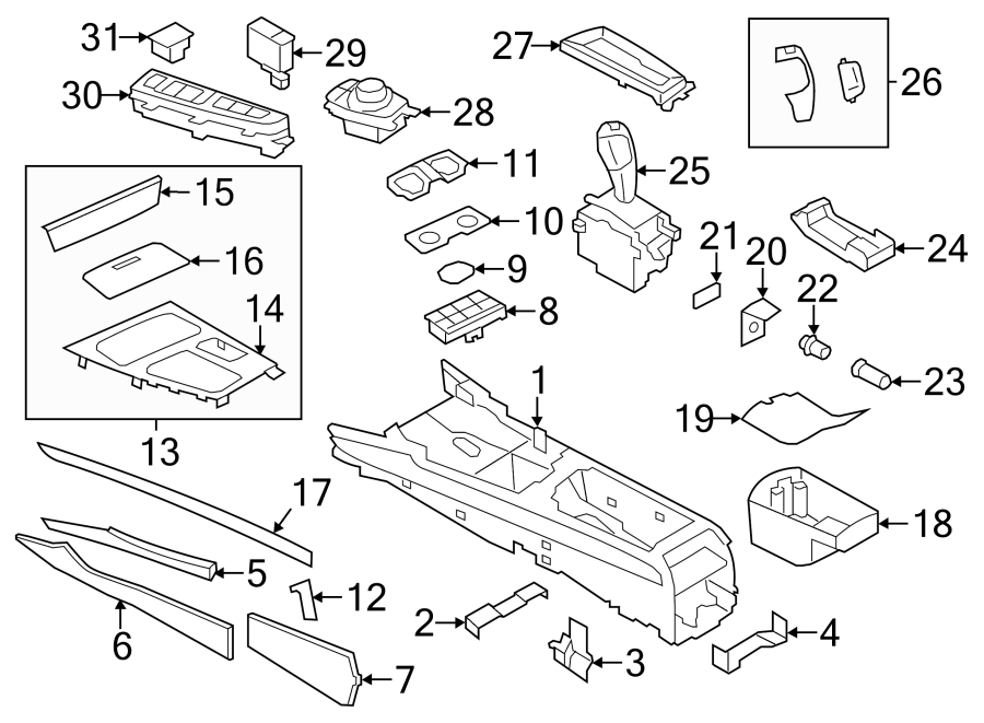 3Center console.https://images.simplepart.com/images/parts/motor/fullsize/1921370.png