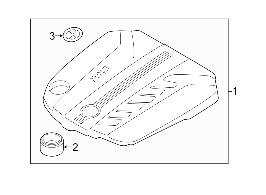 ENGINE APPEARANCE COVER.