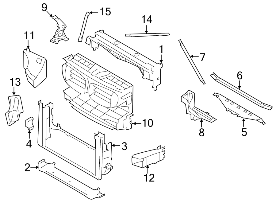 13RADIATOR SUPPORT.https://images.simplepart.com/images/parts/motor/fullsize/1922032.png