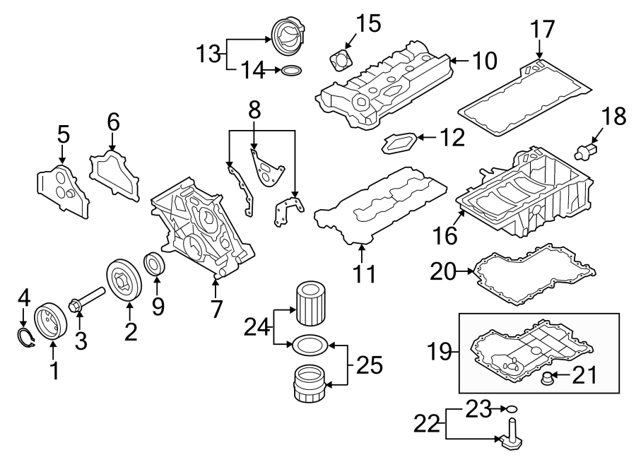 Engine parts.