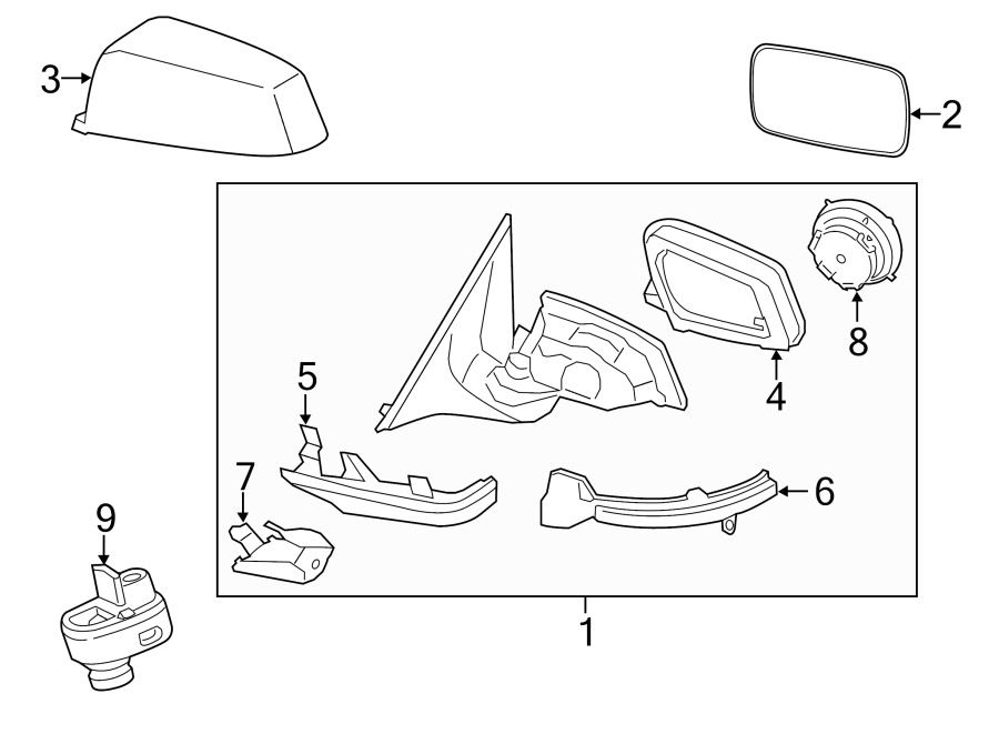 5FRONT DOOR. OUTSIDE MIRRORS.https://images.simplepart.com/images/parts/motor/fullsize/1922506.png