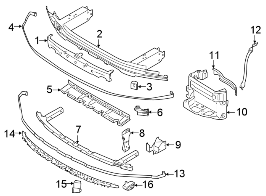 9FRONT BUMPER & GRILLE. BUMPER & COMPONENTS.https://images.simplepart.com/images/parts/motor/fullsize/1923030.png